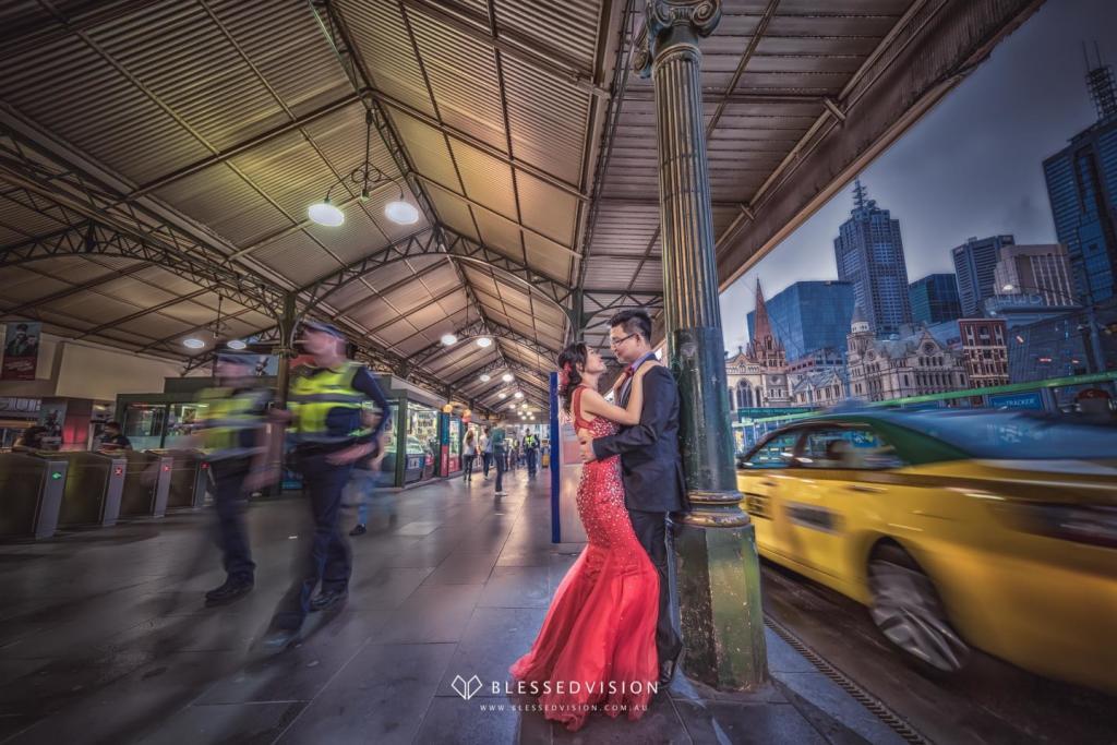 Flinders Station 墨尔本火车站 Prewedding Wedding Photography Melbourne Syndey Australia 墨尔本 婚纱摄影 婚纱照 蜜月照 旅拍 悉尼 澳大利亚 (4 of 8)